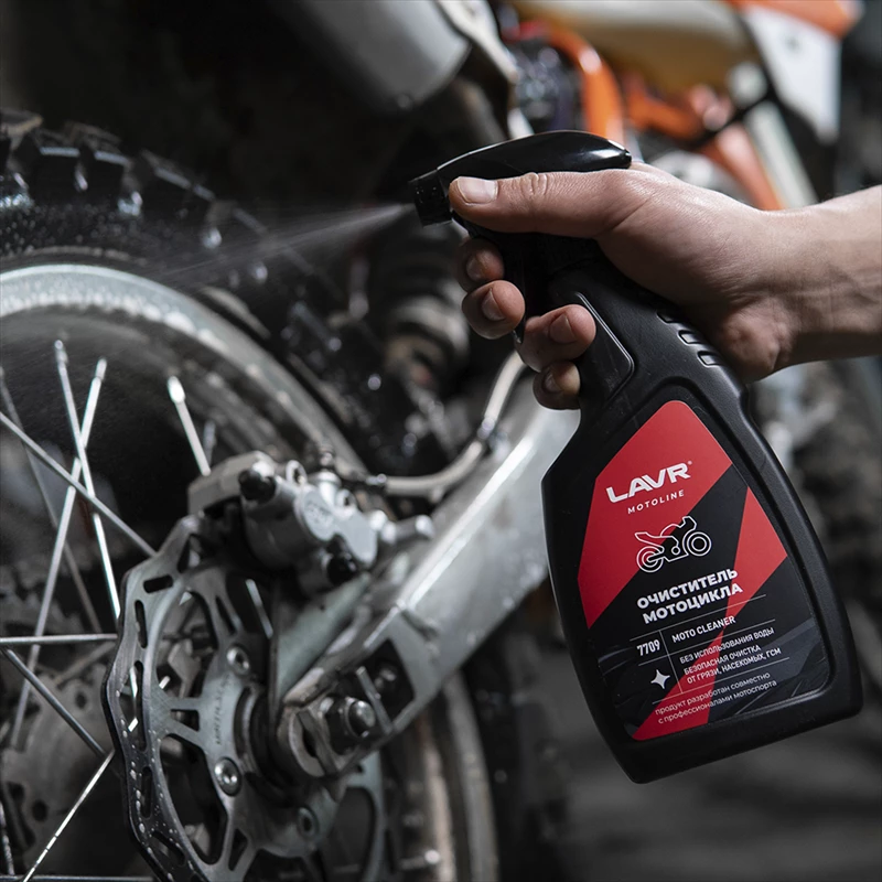 Очиститель мотоцикла LAVR MOTO 500 мл