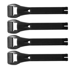 Ремешок экстра длинный Gaerne GX-1 / SG10 / SG12 / Fastback черный (4шт)