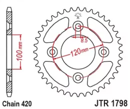Звезда ведомая JTR1798