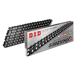 Цепь DID 530ZVM-X2 BK&BK X-Ring чёрного цвета усиленная