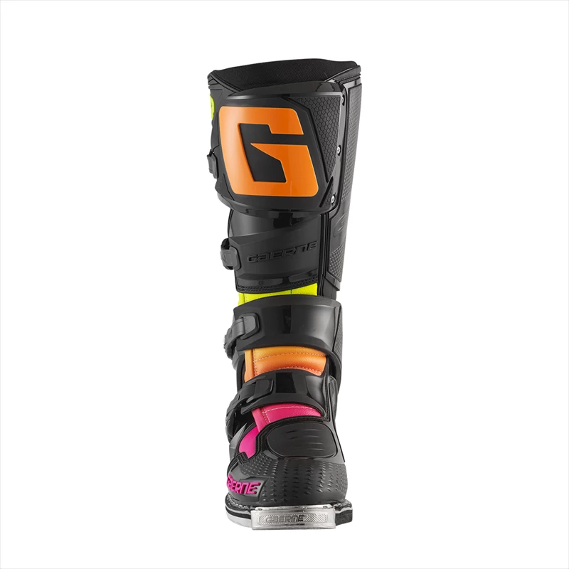 Мотоботы Gaerne SG-12 Black/Orange/Pink LE