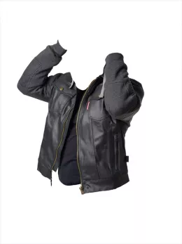 Мотокуртка EF56 RACER CORDURA DENIM комбинированная чёрная