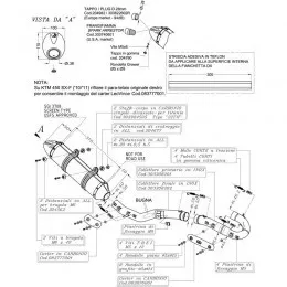 Полная выхлопная система титан SXF450 07-12 # SXF505 08-09
