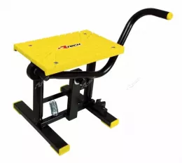 Подставка под кроссовый мотоцикл желтая