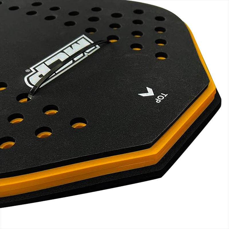 Защитная вставка спины Memory Level 2 чёрно-жёлтая