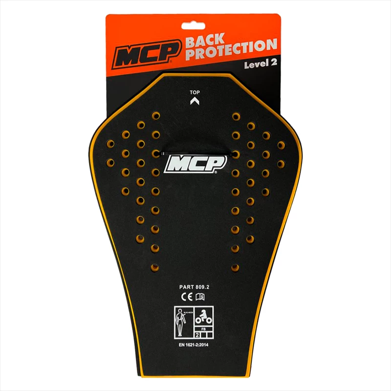 Защитная вставка спины Memory Level 2 чёрно-жёлтая