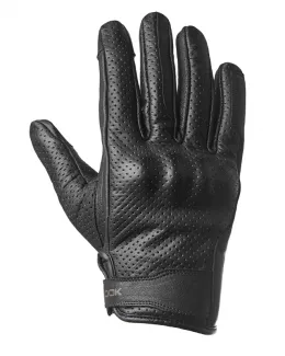 Мотоперчатки Hyperlook Atomic кожаные чёрные