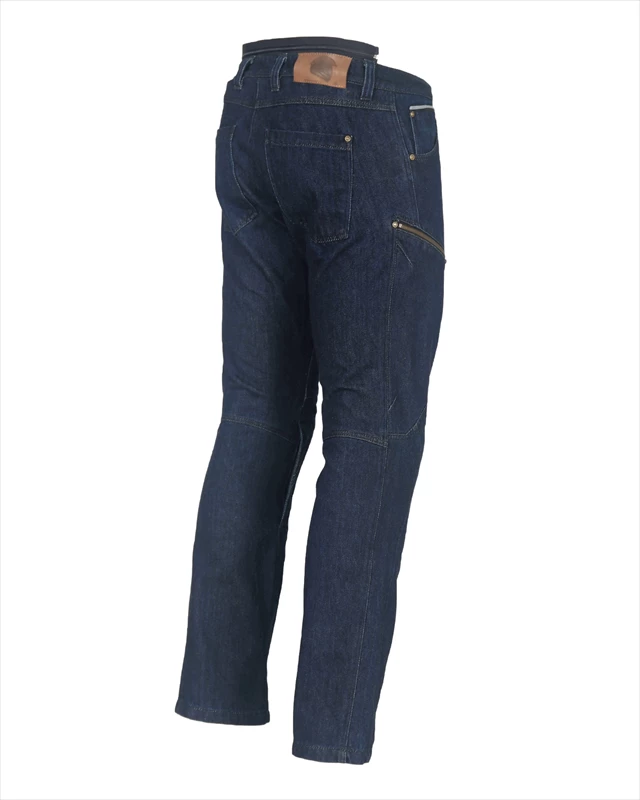 Мотоджинсы Hyperlook Skull тёмно-синие