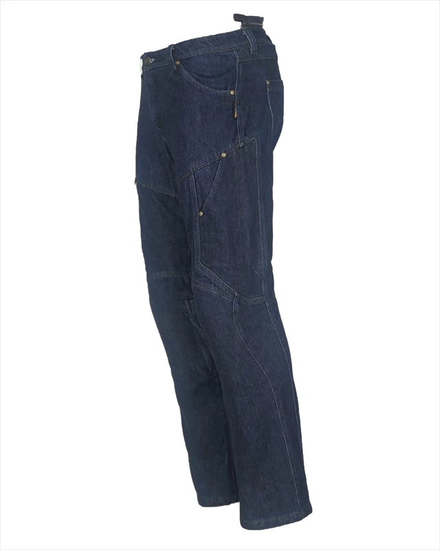 Мотоджинсы Hyperlook Skull тёмно-синие