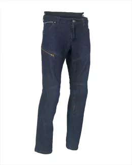 Мотоджинсы Hyperlook Skull тёмно-синие