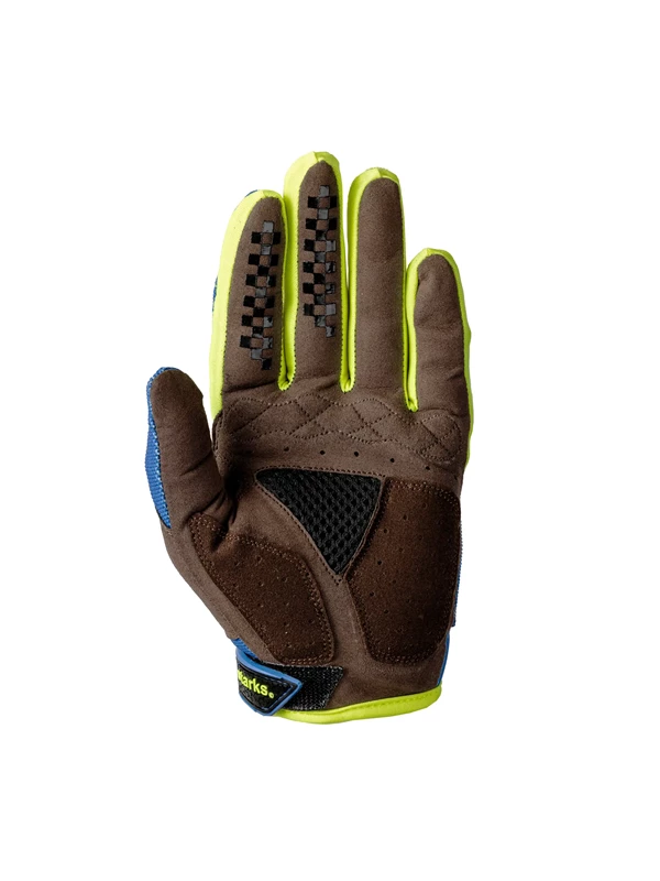 Мотоперчатки Phoenix V3 Синий/Hi-Viz