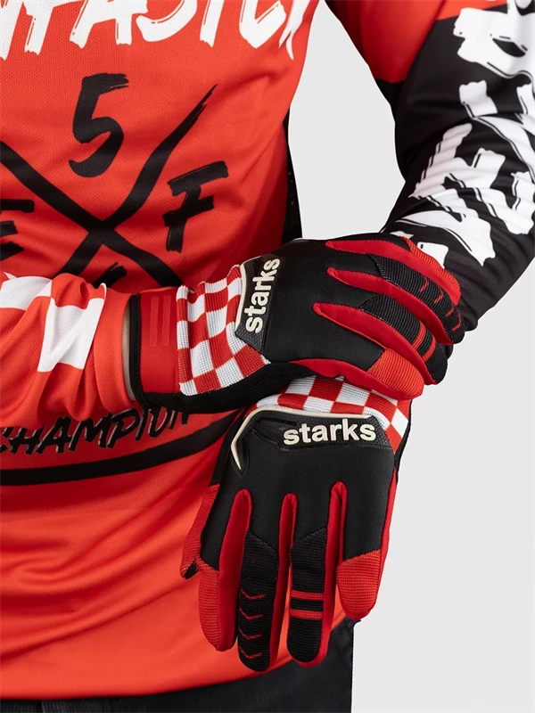 Мотоперчатки Phoenix V3 Красный/Черный