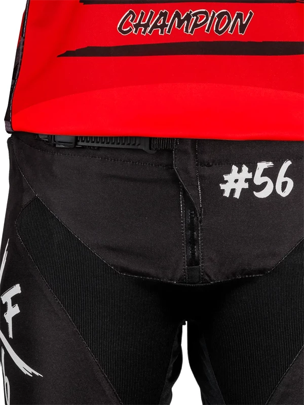 Мотоштаны STARKS EF56 Base Черный/Белый