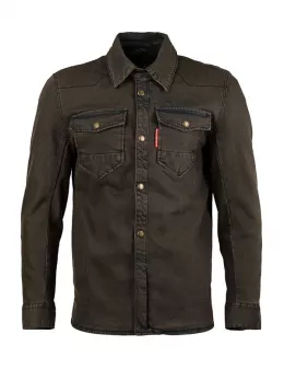 Моторубашка EF56 FIGHTER EVO CORDURA DENIM Хаки