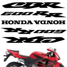 Наклейки на пластик Honda CBR600RR черные