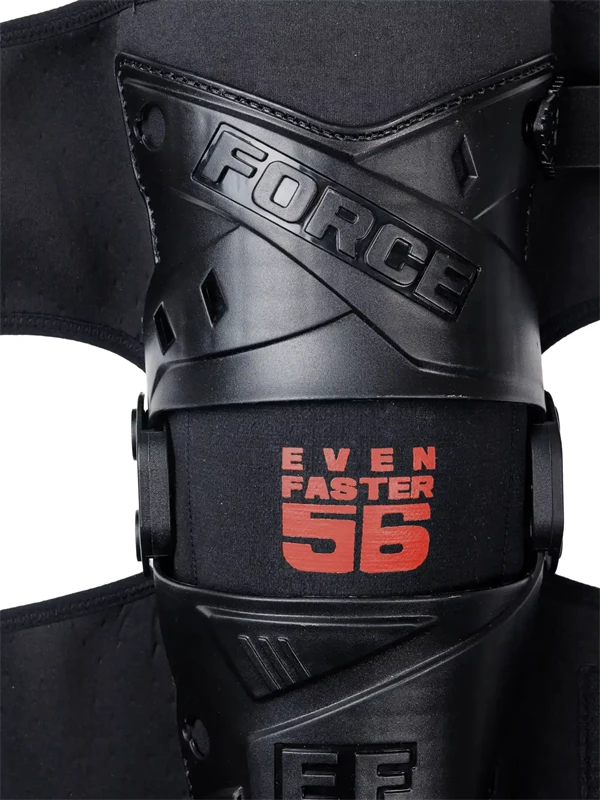 Наколенники EF56 Force чёрно-красные