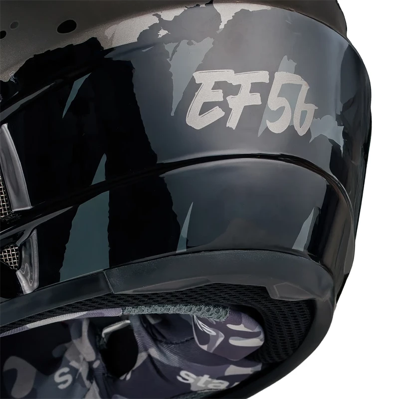 Мотошлем EF56 Base MX чёрный