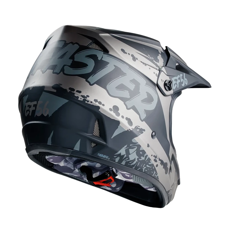 Мотошлем EF56 Base MX чёрный матовый