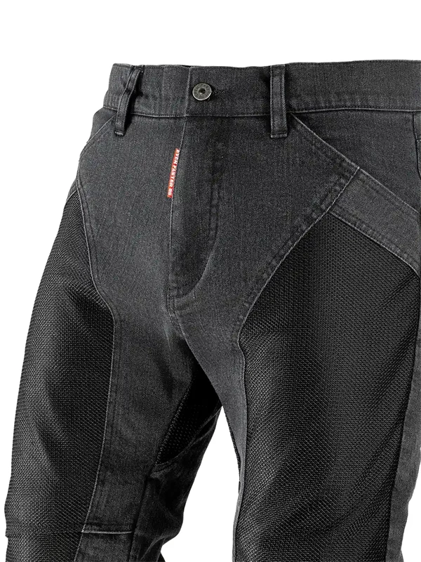 Мотоджинсы STARKS EF56 AIRPANTS CORDURA DENIM чёрные