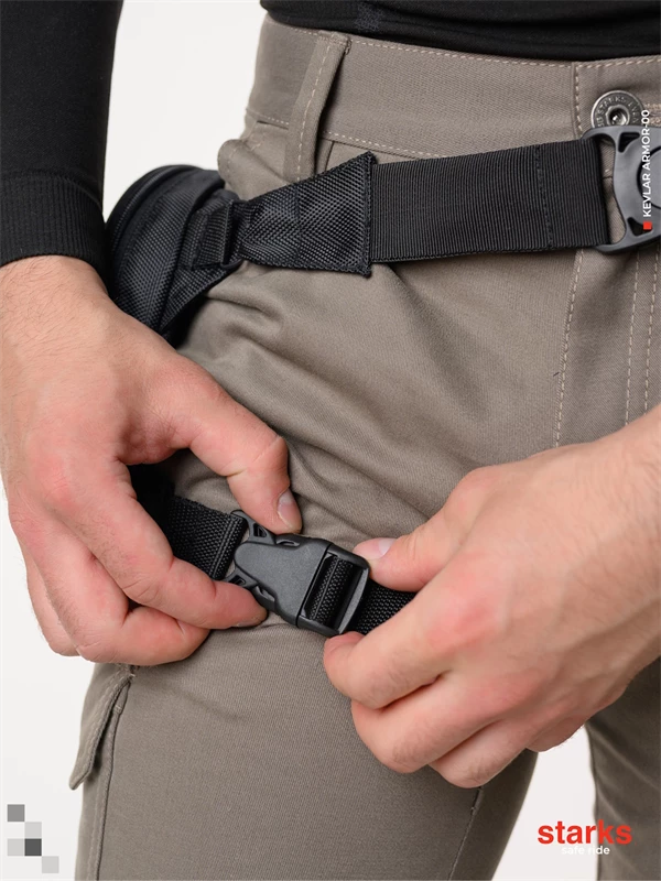 Сумка на бедро WP1 чёрная