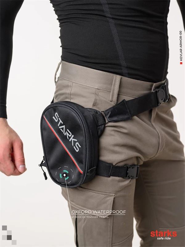 Сумка на бедро WP1 чёрная