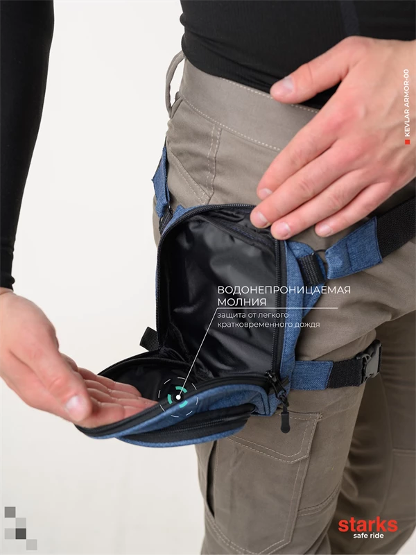 Сумка на бедро WP2 синяя