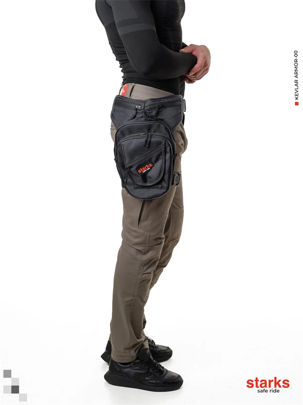 Сумка на бедро WP7 чёрная