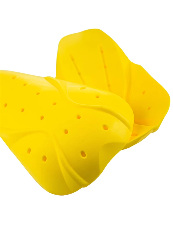 Защитная вставка колен/локтей LEVEL 2 MEMORY PU VELCRO жёлтая