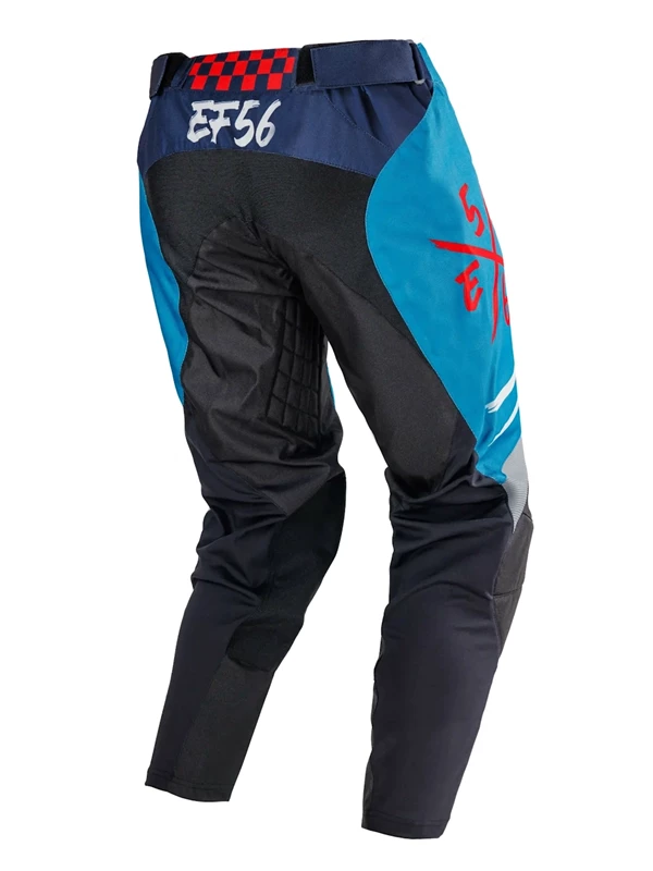 Мотоштаны STARKS EF56 Base Бирюзовый/Красный