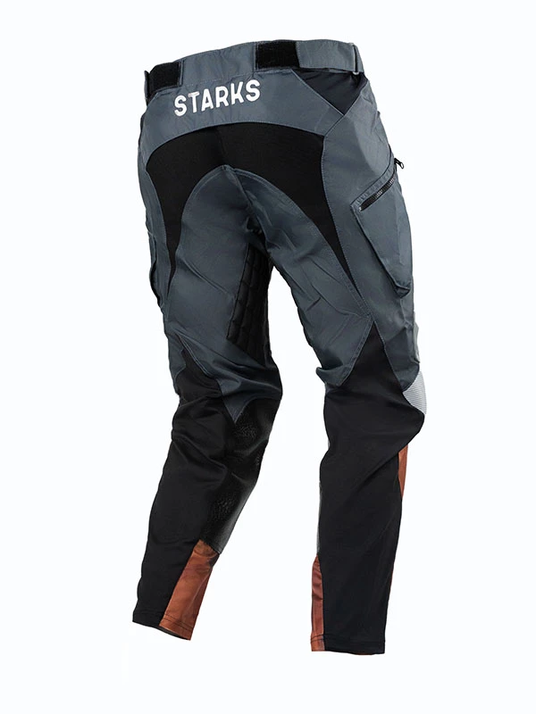 Мотоштаны STARKS Enduro PRO 2.0 Forest/Оранжевый