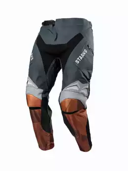 Мотоштаны STARKS Enduro PRO 2.0 Forest/Оранжевый