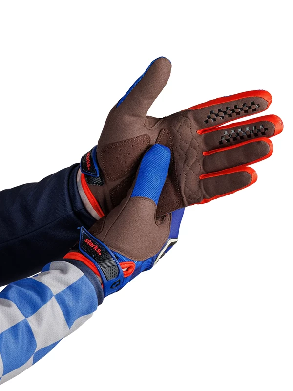 Мотоперчатки Phoenix V3 Синий/Красный