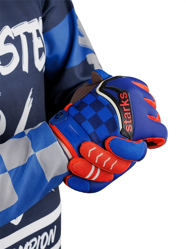 Мотоперчатки Phoenix V3 Синий/Красный