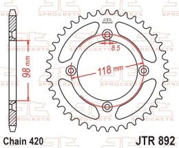 Звезда ведомая JTR892