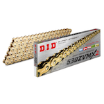 Цепь DID 530ZVM-X2 G&G золотого цвета усиленная