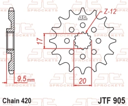 Звезда ведущая JTF905