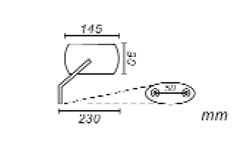 Зеркало левое чёрное Kawasaki ZX-14 06-07 56001-0049