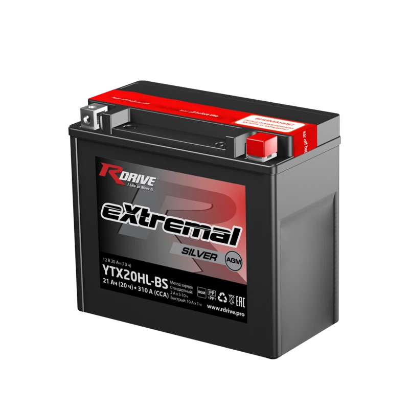 Аккумулятор YTX20HL-BS/BTX20HL-BS