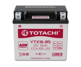 Аккумулятор BTX16-BS/YTX16-BS