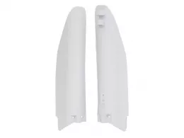 Защита вилки RM125-250 99-03 белая
