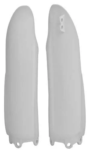Защита вилки YZ/WR125-250 08-14 # YZF250-450 08-09 белая