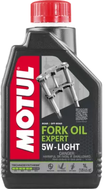 Масло вилочное Fork Oil Expert 5W Light 1л