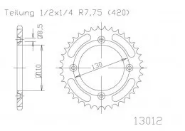 Звезда ведомая 51-13012