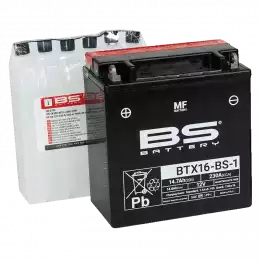 Аккумулятор BTX16-BS-1/YTX16-BS-1