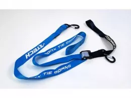 Ремни стяжки синие