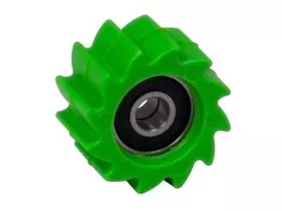 Ролик цепи 8х38 зеленый KX250-450F 7-19