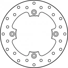 Диск тормозной задний Suzuki DR250 (SJ44A) 90-95 / DR350 / TS125-200