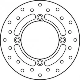 Диск тормозной задний Honda CRF / CRF-L / XR250 Baja / XR250R / XR400