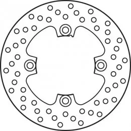 Диск тормозной задний Kawasaki ZX-6R / KLE650 / ER-6N / ER-6F / ZX-9R Ninja / ZX-10R (ZX1000)