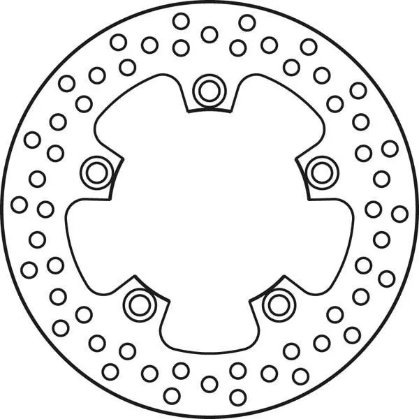 Диск тормозной задний Yamaha YZF600 / YZF-R6 / YZF-R1 / MT-10